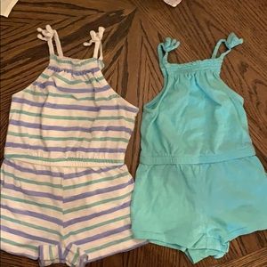 Old Navy one piece rompers.